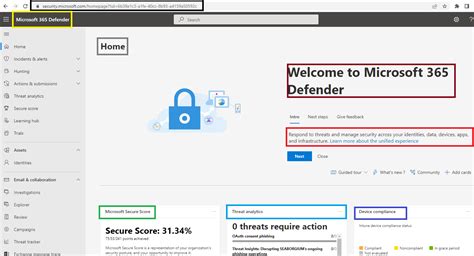 microsoft 365 defender portal|microsoft defender portal url.
